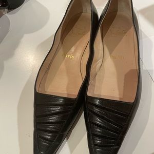 Christian Louboutin leather flats